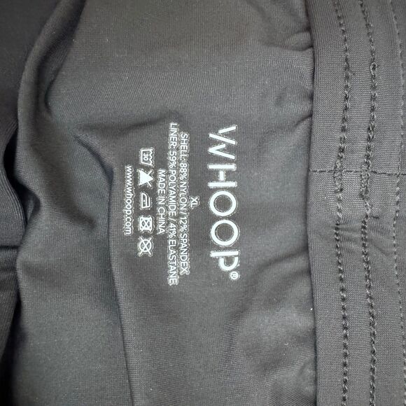 Whoop Shorts Mens Size XL Black Drawstring Lined 4.0 Run Workout 34x7 - Picture 4 of 12